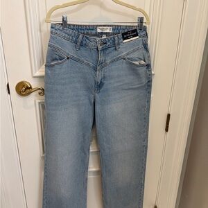 Abercrombie & Fitch Light Blue Boyfriend Jeans